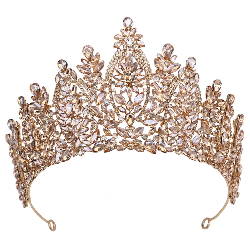 Red Crystal Tall Pointed Crown Headpiece